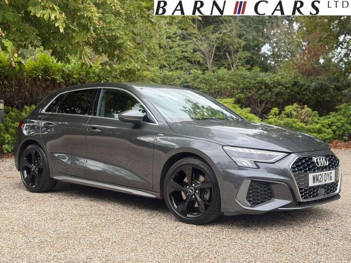 Audi A3 1.0 TFSI 30 S Line Sportback S Tronic Euro 6 (s/s) 5dr