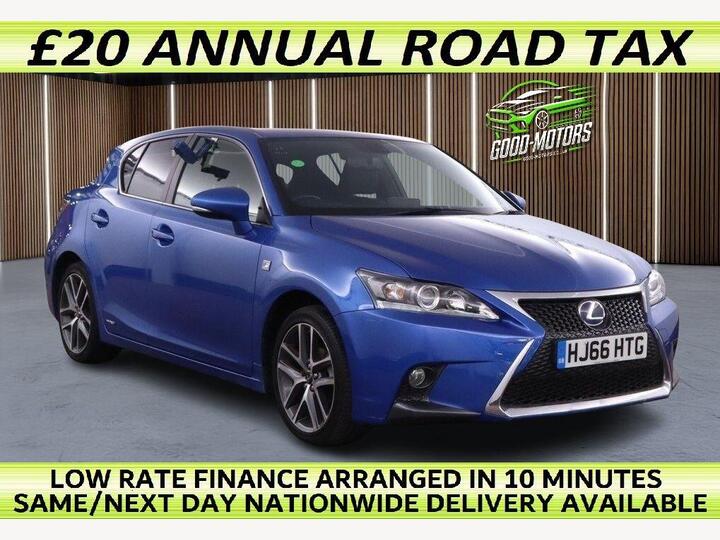 Lexus CT 1.8 200h F Sport CVT Euro 6 (s/s) 5dr