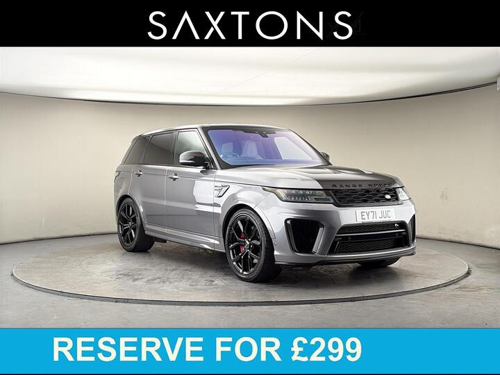 Land Rover Range Rover Sport 5.0 P575 V8 SVR Carbon Edition Auto 4WD Euro 6 (s/s) 5dr