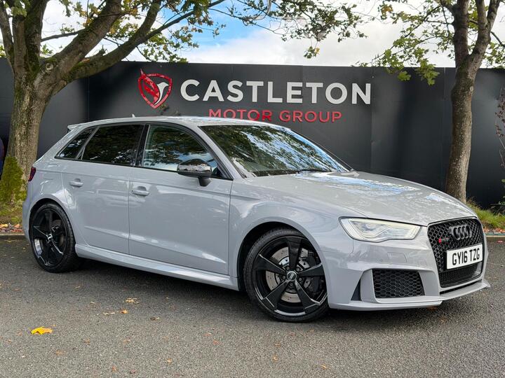 Audi RS3 2.5 TFSI Sportback S Tronic Quattro Euro 6 (s/s) 5dr (Nav)