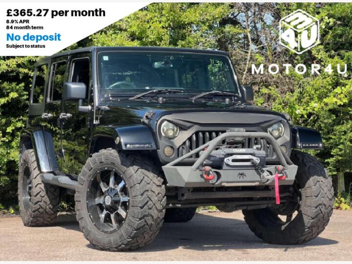 Jeep JEEP WRANGLER UNLIMITED 3.6 V6 Sahara Auto 4WD Euro 6 4dr
