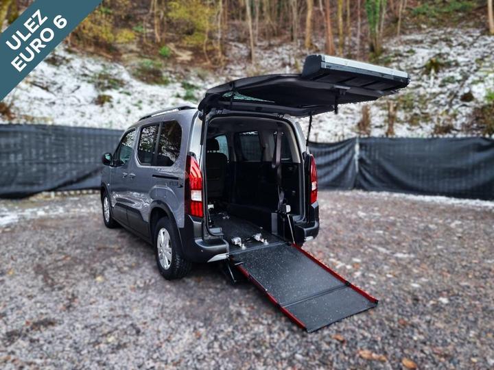 Peugeot RIFTER 3 Seat Wheelchair Accessible Disabled Access Ramp Car