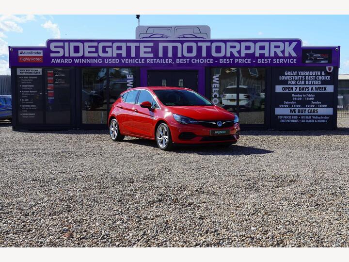 Vauxhall Astra 1.2 Turbo SRi Nav Euro 6 (s/s) 5dr
