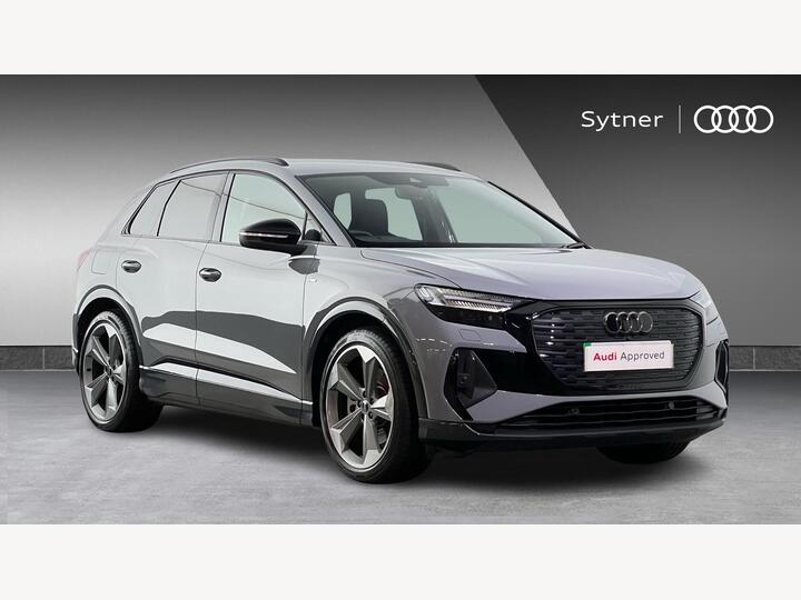 Audi Q4 E-tron 45 Black Edition Auto 5dr 82kWh Audi Q4 E-tron 45 Black Edition Auto 5dr 82kWh
