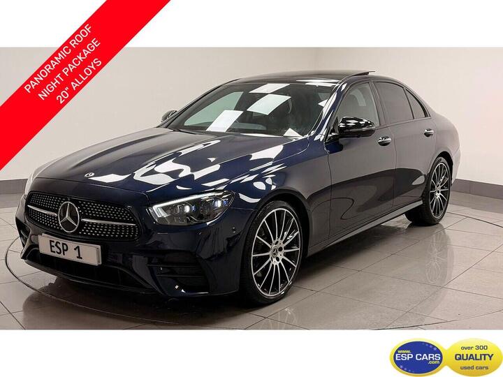 Mercedes-Benz E Class 2.0 E220d AMG Line Night Edition (Premium Plus) G-Tronic+ Euro 6 (s/s) 4dr Mercedes-Benz E Class 2.0 E220d AMG Line Night Edition (Premium Plus) G-Tronic+ Euro 6 (s/s) 4dr