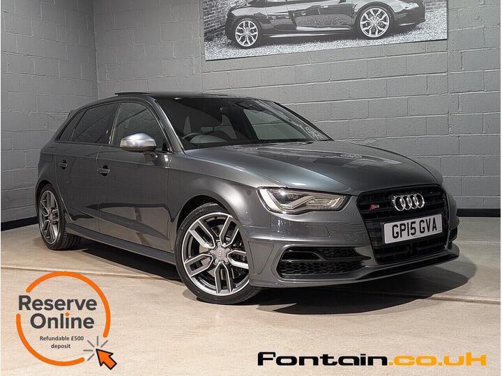 Audi S3 2.0 TFSI Sportback S Tronic Quattro Euro 6 (s/s) 5dr