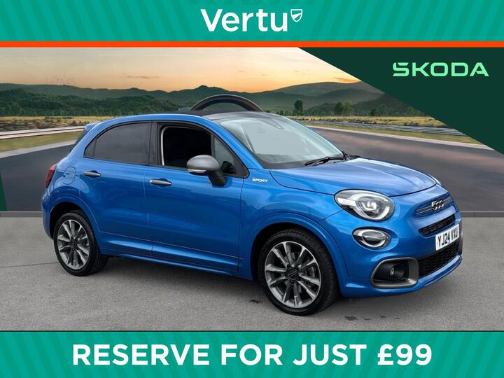 Fiat 500X 1.5 FireFly Turbo MHEV Sport DCT Euro 6 (s/s) 5dr Fiat 500X 1.5 FireFly Turbo MHEV Sport DCT Euro 6 (s/s) 5dr