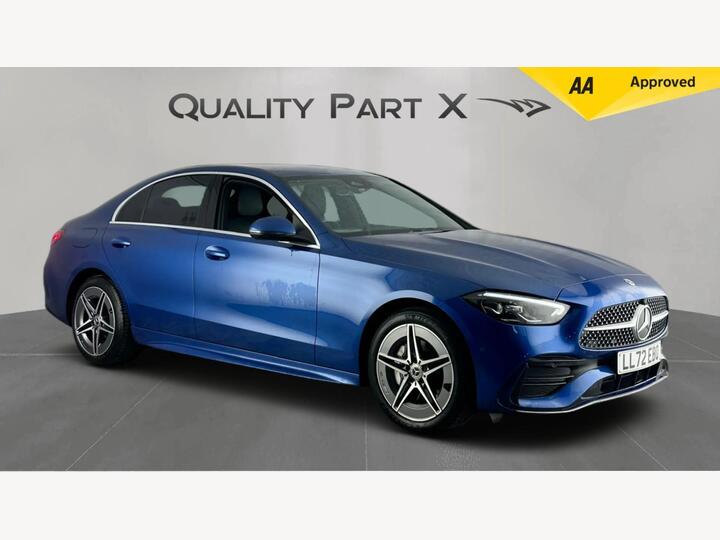 Mercedes-Benz C Class 2.0 C300e 25.4kWh AMG Line G-Tronic+ Euro 6 (s/s) 4dr Mercedes-Benz C Class 2.0 C300e 25.4kWh AMG Line G-Tronic+ Euro 6 (s/s) 4dr