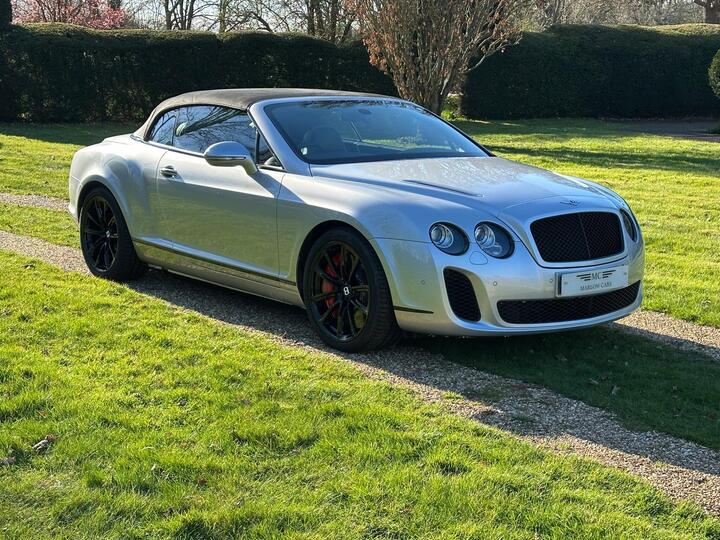 Bentley Continental 6.0 FlexFuel GTC Supersports Auto 4WD Euro 5 2dr Bentley Continental 6.0 FlexFuel GTC Supersports Auto 4WD Euro 5 2dr