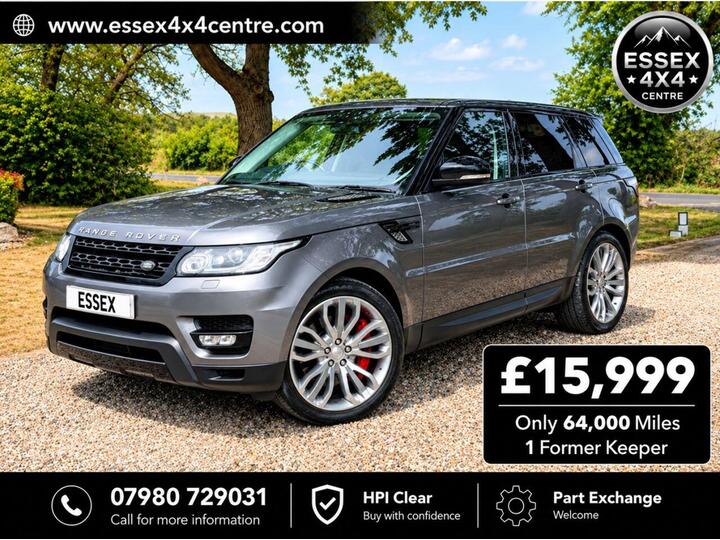 Land Rover RANGE ROVER SPORT 3.0 SD V6 HSE Dynamic Auto 4WD Euro 5 (s/s) 5dr