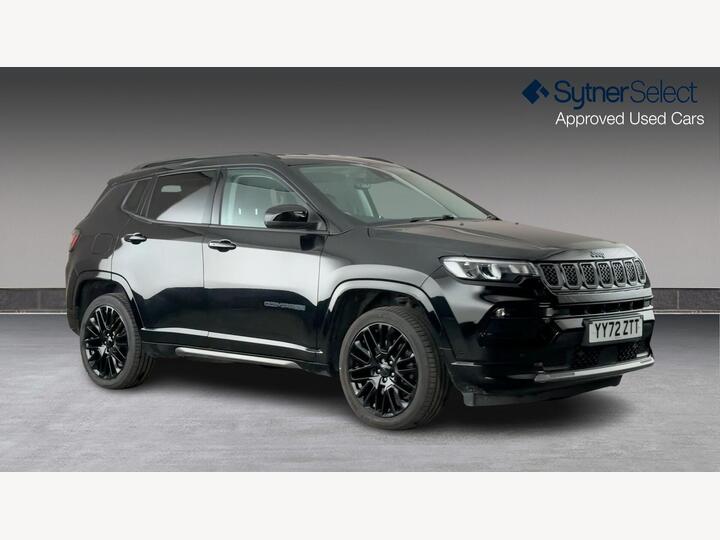 Jeep COMPASS 1.3 GSE T4 11.4kWh S Auto 4xe Euro 6 (s/s) 5dr Jeep COMPASS 1.3 GSE T4 11.4kWh S Auto 4xe Euro 6 (s/s) 5dr