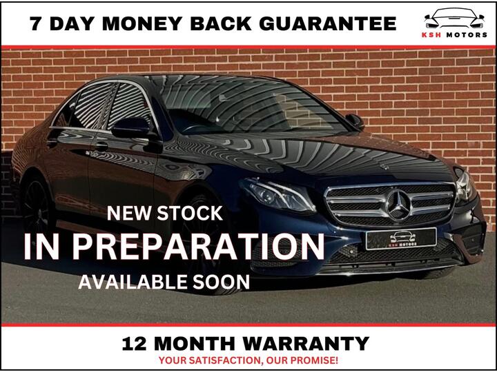 Mercedes-Benz E Class 3.0 E350d V6 AMG Line (Premium) G-Tronic+ Euro 6 (s/s) 4dr