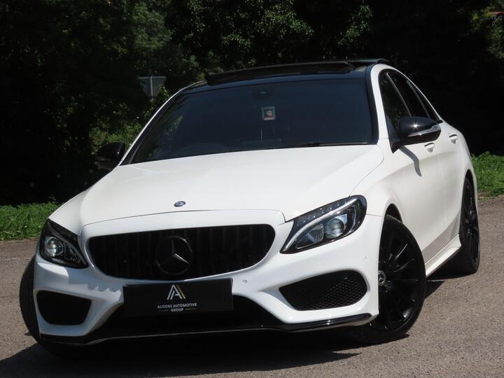 Mercedes-Benz C Class 2.1 C220 BlueTEC AMG Line (Premium) G-Tronic+ Euro 6 (s/s) 4dr