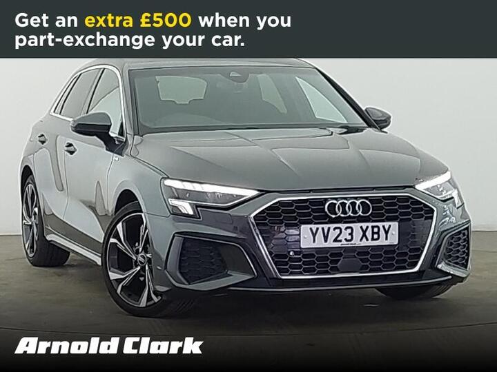 Audi A3 1.0 TFSI 30 S Line Sportback S Tronic Euro 6 (s/s) 5dr