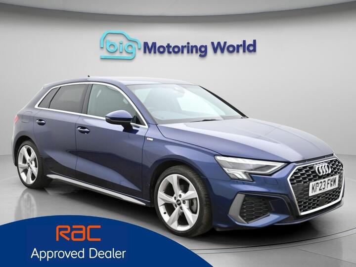 Audi A3 1.5 TFSI 35 S Line Sportback S Tronic Euro 6 (s/s) 5dr