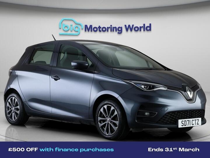 Renault Zoe R110 EV50 52kWh Iconic Auto 5dr (Rapid Charge)
