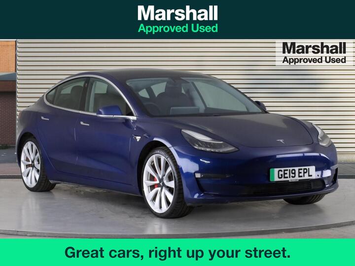 Tesla Model 3 (Dual Motor) Performance Auto 4WDE 4dr (Performance Upgrade)