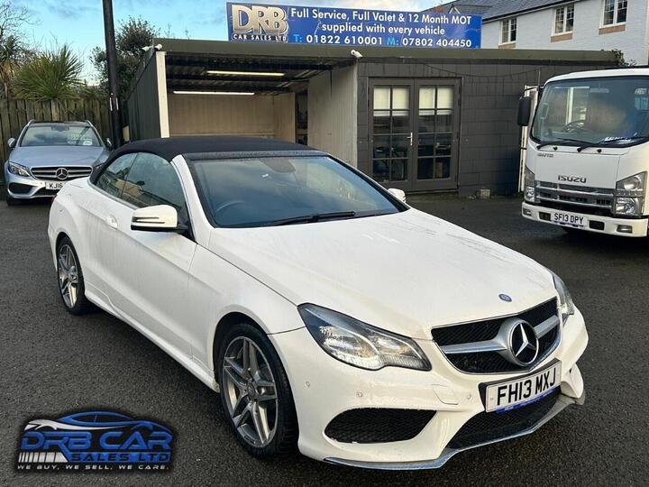 Mercedes-Benz E Class 2.1 E220 CDI AMG Sport Cabriolet G-Tronic+ Euro 5 (s/s) 2dr