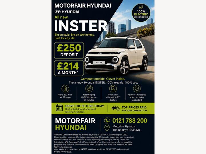 Hyundai INSTER Long Range 49kWh 01 Auto 5dr