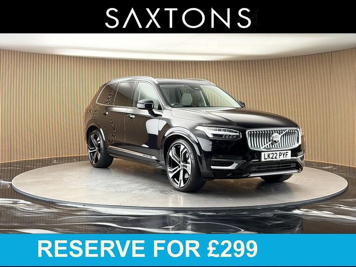 Volvo XC90 2.0h T8 Recharge 18.8kWh Ultimate Bright Auto 4WD Euro 6 (s/s) 5dr