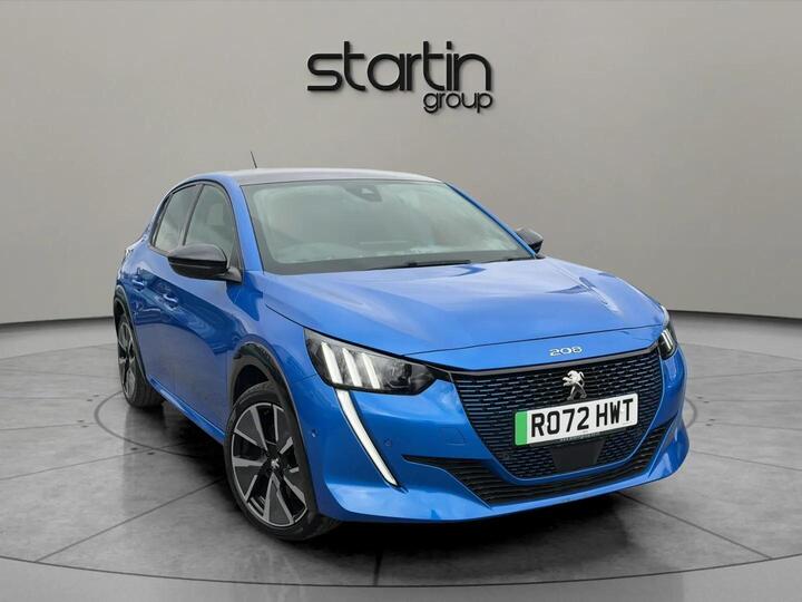 Peugeot E-208 50kWh GT Auto 5dr (7kW Charger)