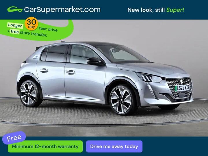 Peugeot 208 50kWh GT Auto 5dr (7kW Charger)