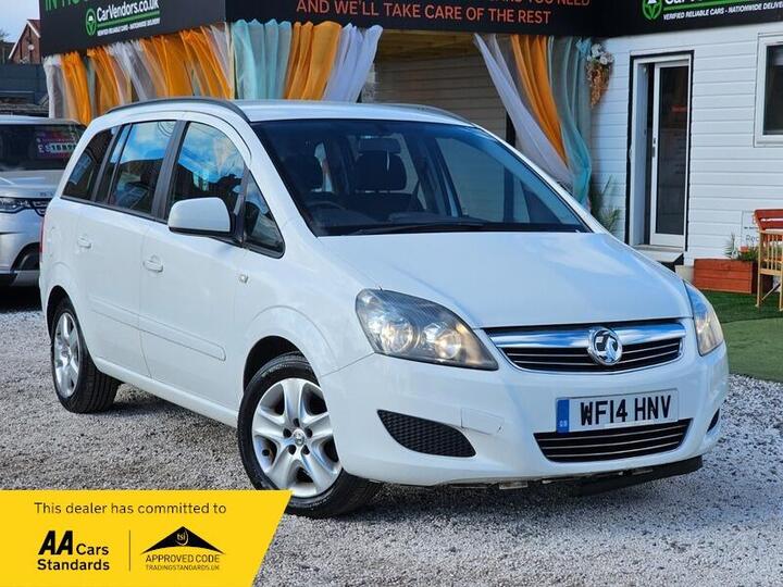 Vauxhall Zafira 1.8 16V Exclusiv Euro 5 5dr