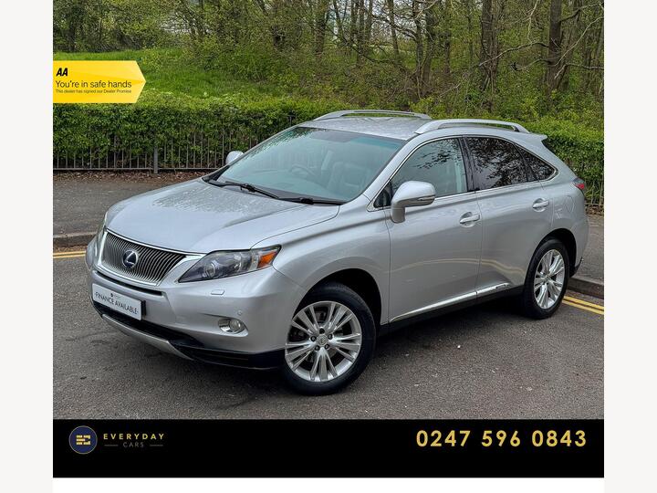 Lexus RX 3.5 450h V6 SE-I CVT 4WD Euro 5 (s/s) 5dr