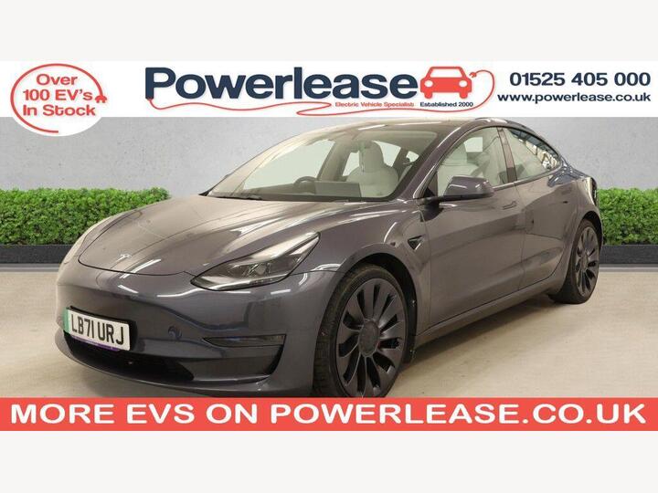 Tesla Model 3 (Dual Motor) Performance Auto 4WDE 4dr (Performance Upgrade)