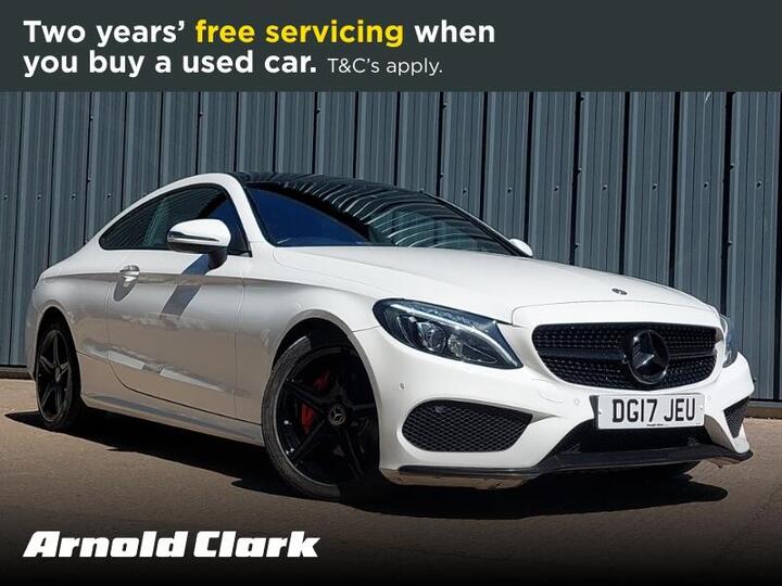 Mercedes-Benz C Class 2.1 C220d AMG Line (Premium Plus) G-Tronic+ Euro 6 (s/s) 2dr