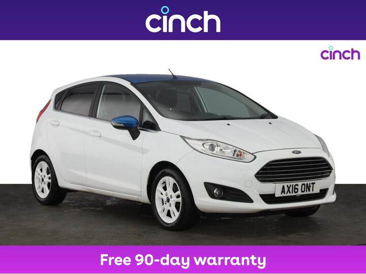 Ford Fiesta 1.0T EcoBoost Zetec White Edition Euro 6 (s/s) 5dr