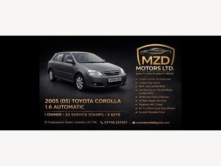Toyota Corolla 1.6 VVT-i Colour Collection 5dr