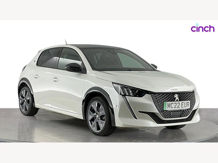 Peugeot E-208 50kWh GT Premium Auto 5dr (7kW Charger) Peugeot E-208 50kWh GT Premium Auto 5dr (7kW Charger)