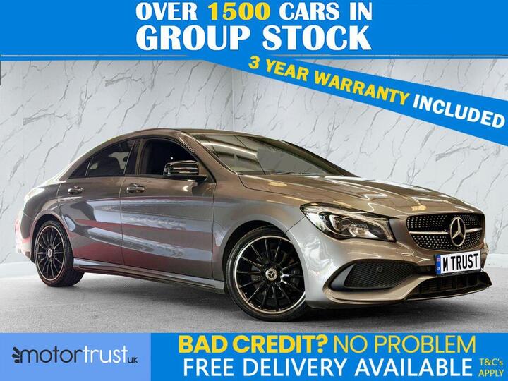 Mercedes-Benz CLA 2.1 CLA220d AMG Line Night Edition Coupe 7G-DCT 4MATIC Euro 6 (s/s) 4dr Mercedes-Benz CLA 2.1 CLA220d AMG Line Night Edition Coupe 7G-DCT 4MATIC Euro 6 (s/s) 4dr