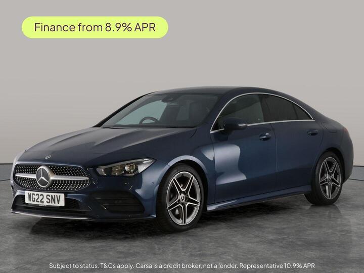 Mercedes-Benz CLA 1.3 CLA180 AMG Line Coupe 7G-DCT Euro 6 (s/s) 4dr