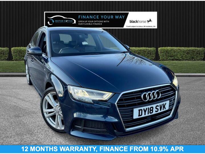 Audi A3 1.0 TFSI S Line Sportback Euro 6 (s/s) 5dr