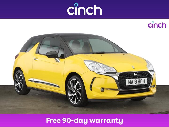 DS AUTOMOBILES DS 3 1.2 PureTech Connected Chic Euro 6 (s/s) 3dr