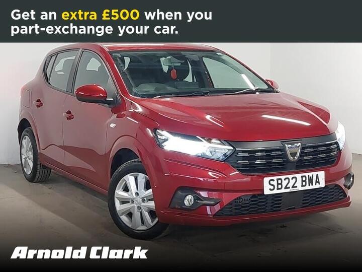 Dacia Sandero 1.0 TCe Comfort Euro 6 (s/s) 5dr