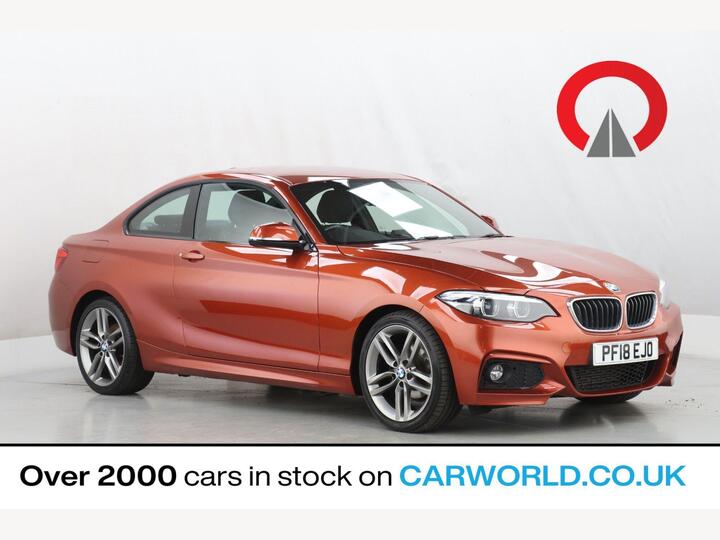 BMW 2 SERIES 2.0 218d M Sport Auto Euro 6 (s/s) 2dr