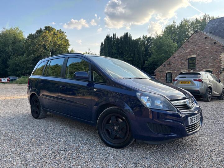 Vauxhall Zafira 1.6 16V Exclusiv Euro 5 5dr