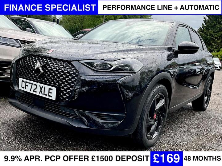 DS AUTOMOBILES DS 3 CROSSBACK 1.2 PureTech Performance Line + Crossback EAT8 Euro 6 (s/s) 5dr DS AUTOMOBILES DS 3 CROSSBACK 1.2 PureTech Performance Line + Crossback EAT8 Euro 6 (s/s) 5dr
