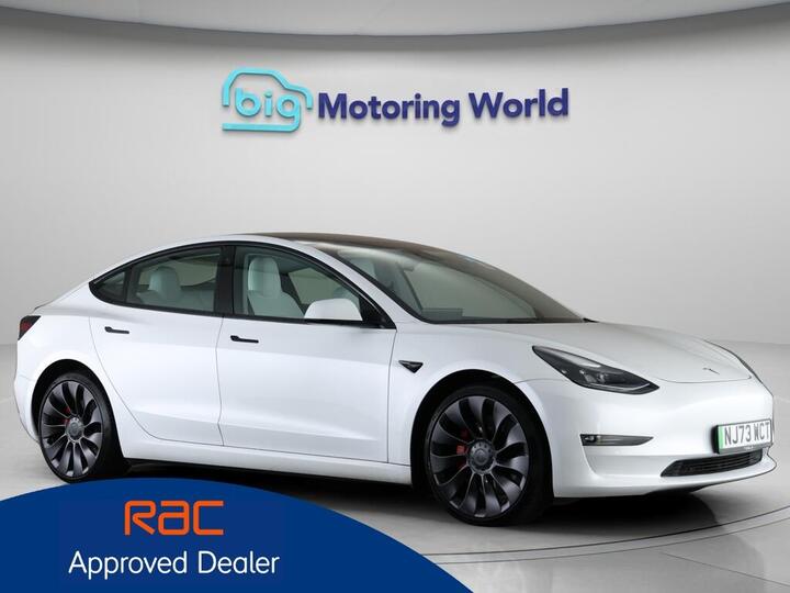 Tesla Model 3 (Dual Motor) Performance Auto 4WDE 4dr (Performance Upgrade)