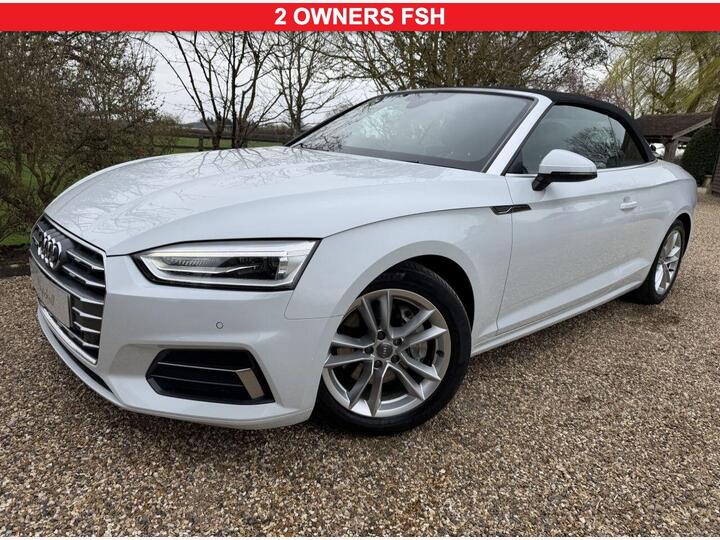 Audi A5 CABRIOLET 3.0 TDI V6 Sport S Tronic Quattro Euro 6 (s/s) 2dr Audi A5 CABRIOLET 3.0 TDI V6 Sport S Tronic Quattro Euro 6 (s/s) 2dr