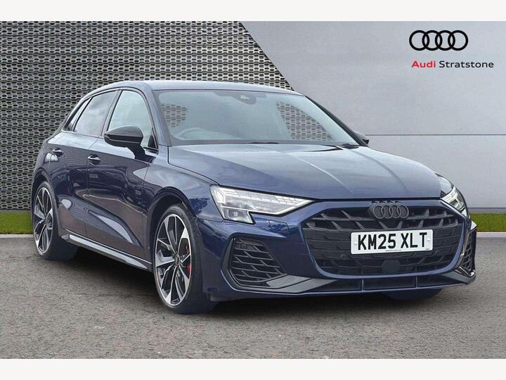 Audi A3 2.0 TFSI Black Edition Sportback S Tronic Quattro Euro 6 (s/s) 5dr