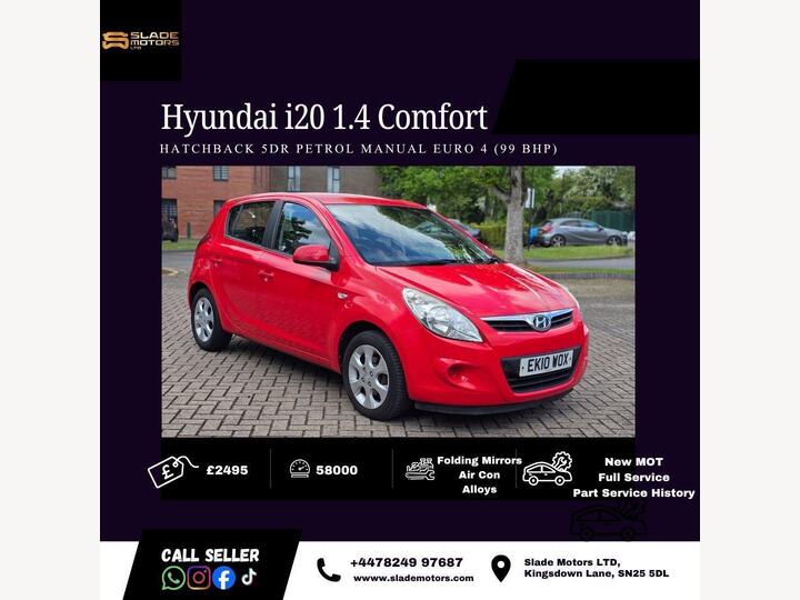 Hyundai I20 1.4 Comfort Euro 4 5dr