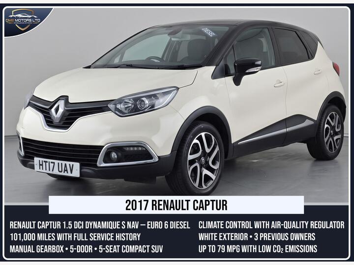 Renault Captur 1.5 DCi ENERGY Dynamique S Nav Euro 6 (s/s) 5dr