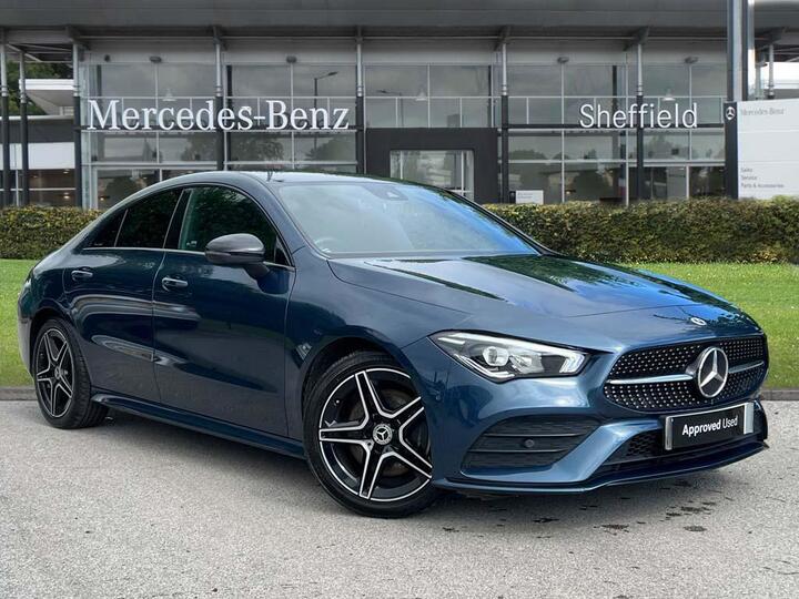 Mercedes-Benz CLA Class 1.3 CLA200 AMG Line (Executive) Coupe 7G-DCT Euro 6 (s/s) 4dr Mercedes-Benz CLA Class 1.3 CLA200 AMG Line (Executive) Coupe 7G-DCT Euro 6 (s/s) 4dr