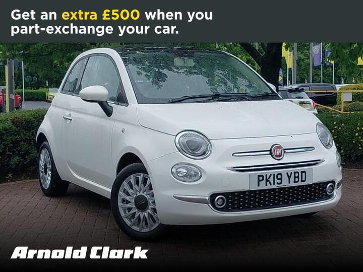 Fiat 500 1.2 Lounge Euro 6 (s/s) 3dr