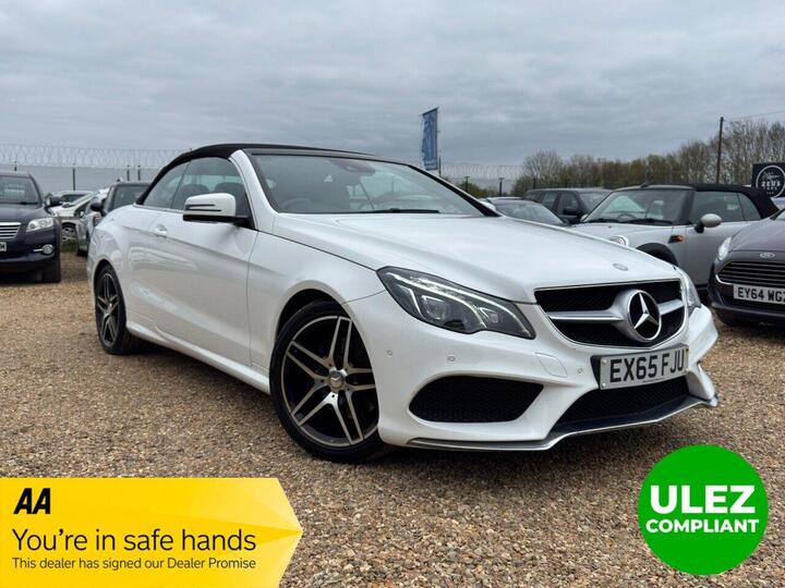 Mercedes-Benz E CLASS 2.1 E220 BlueTEC AMG Line Cabriolet G-Tronic+ Euro 6 (s/s) 2dr