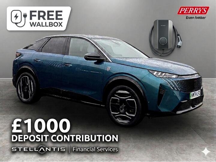 Peugeot 3008 73kWh GT Auto 5dr Peugeot 3008 73kWh GT Auto 5dr